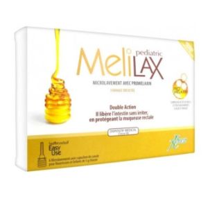 MELILAX PEDIATRIC 6 Microlavements de 5g