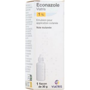 Econazole 1 Emul Fl 30g Viatris