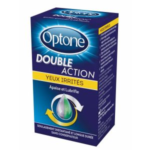 Double action gouttes yeux irrités 10ml