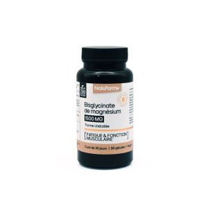 Bisglycinate De Magnésium 90 gélules