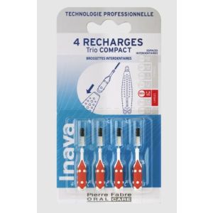 Recharge brossette interdentaire x4