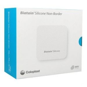 Biatain Silicone N/Border 12.5X12.5Cm 10