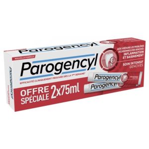 Dentifrice Soin Intensif Gencives Lot de 2 x 75 ml