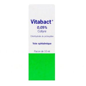 Collyre Vitabact 0,05% 10ml