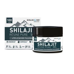 Shilajit Résine pure 500 mg 50 g