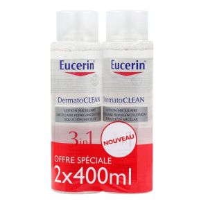 Dermatoclean micellaire 3en1 2x400ml