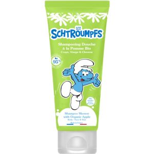 Les Schtroumpfs - Shampooing Douche Parfum Pomme BIO - 200ml