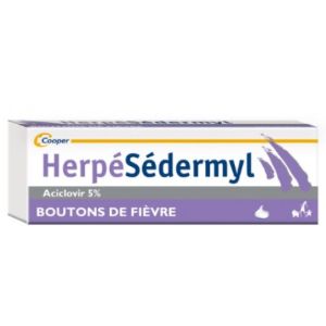 Herpesedermyl 5 % crème tube 2g