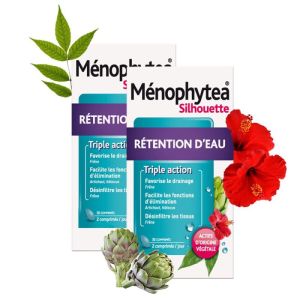 Menophytea silhouette Rétention D'eau - 2x30 Comprimes