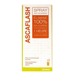 Ascaflash spray anti-acariens 500ml