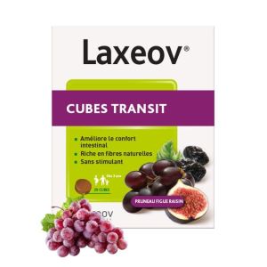 Laxeov 10 cubes transit express Pruneau-Figue-Raisin