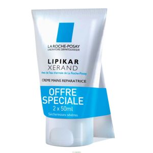 Lipikar Xerand - Crème Mains - 2 x 50 ml
