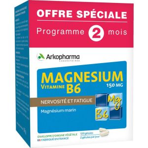 Arkovital - Magnésium Vitamine B6 - 120 gélules