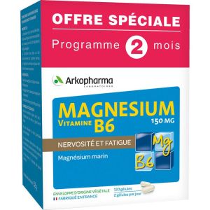 Arkovital - Magnésium Vitamine B6 - 120 gélules