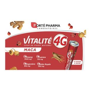 Vitalité 4G Coup de Fouet Naturel Maca 10 Doses
