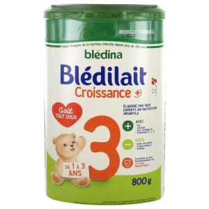 Blédilait Croissance+ 3 de 1 à 3 Ans 800 g