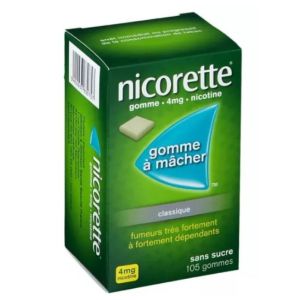 Nicorette 4mg Original 105 Gommes à mâcher