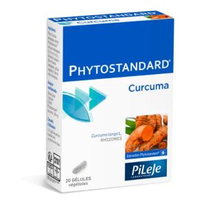 Phytostandard curcuma bio 20 gélules