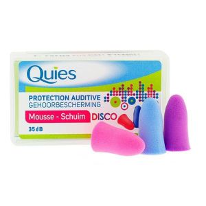 QUIES Protection auditive en mousse confort (3 paires) Pharmacie Veau vente  en ligne