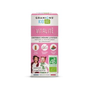 Kid Bio Vitalité - Sirop Aux Plantes Goût Fruits Rouges - 125 ml