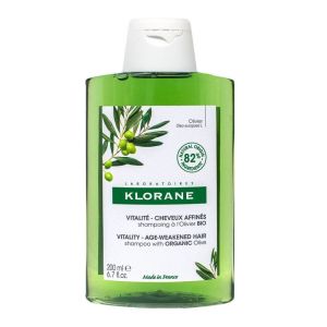 Vitalité shampooing à l'olivier bio cheveux affinés 200ml