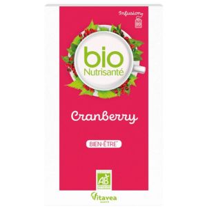 Infusion cranberry bio 20 sachets