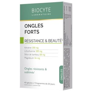 Ongles forts 40 gélules