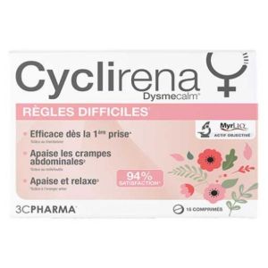Cyclirena Règles Difficiles 15 Comprimés