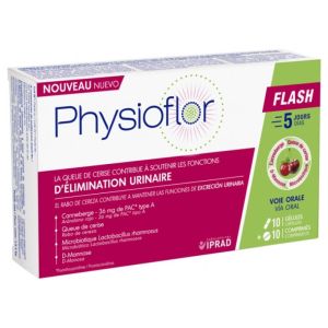 Physioflor Flash 10 Gélules + 10 Comprimés