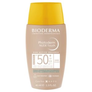 Photoderm Nude Touch SPF50+ Teinte Dorée - 40ml