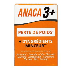 Anaca3+ perte de poids 120 gélules