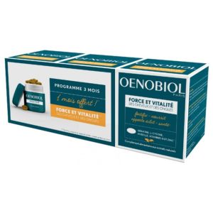 Force et Vitalité des Cheveux et des Ongles Lot de 3 x 60 Capsules dont 60 Offertes