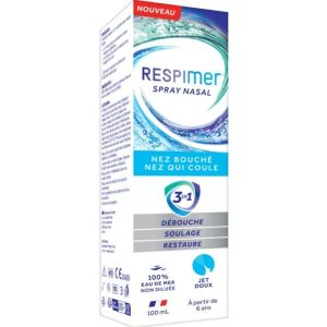 Spray Nasal Nez Bouché Nez qui Coule 3en1 100ml