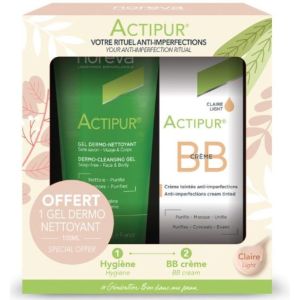 ACTIPUR COFFRET BB crème claire 30ml & Gel moussant 100ml