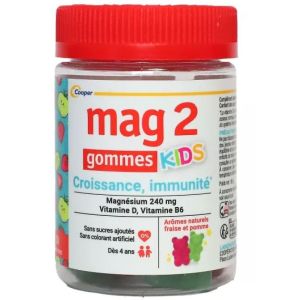 Mag 2 Croissance Immunité Kids 30 Gommes