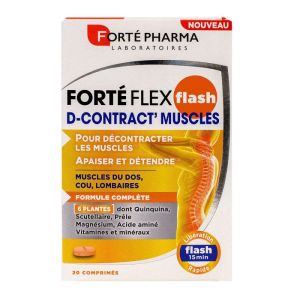 Forteflex Flash D-contract'muscles 20 comprimés