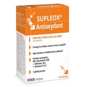 Supleox Antioxydant Protection Cellulaire 30 gélules