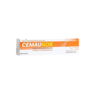 Cemaukor 1% Gel Crise Hémorroïdaire 30g