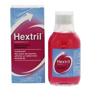 Hextril Bain de Bouche Antiseptique 200ml