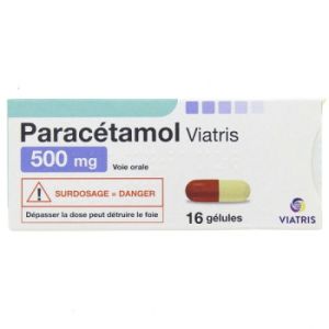Paracétamol 500mg x16 gélules