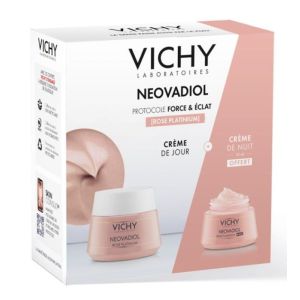 Coffret Rose Platinium routine Fortifiante & Revitalisante Neovadiol