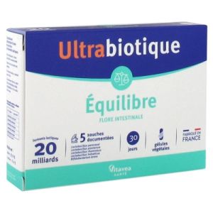 Ultrabiotique équilibre 30 gélules
