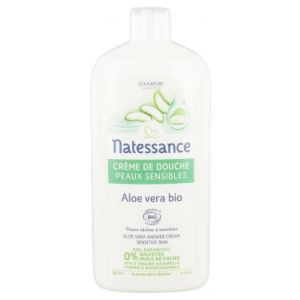 Crème de Douche Peaux Sensibles Aloe Vera Bio 500 ml