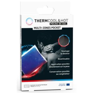 HERMCOOL&HOT - Poche de Gel Multi-Zones Format Pocket