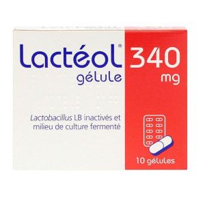 Lactéol 340 mg 10 gélules