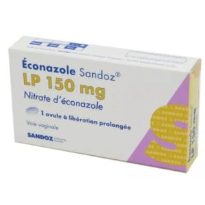 Econazole Sandoz L.P. 150 mg ovule à libération prolongée