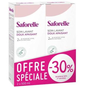 Soin lavant intime & corporel bardane 2x500ml