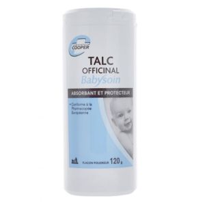 TALC Officinal Babysoin - Absorbant et Protecteur - 120g