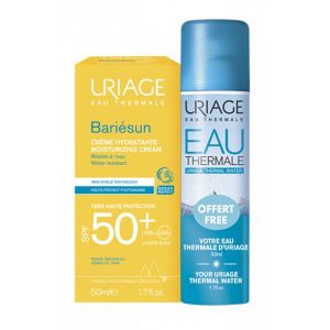 Bariesun Crème SPF50+ -50ml + Eau Thermale - 50ml OFFERTE