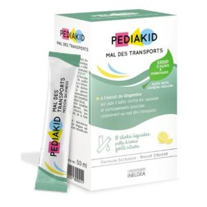 Sirop Mal Des Transports 10 Sticks Goût Citron 125ml